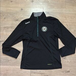 NHL Minnesota Wild Center Ice Collection Reebok Quarter Zip Pullover